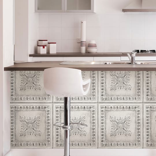NuWallpaper Reclaimed Tin Peel & Stick Wallpaper
